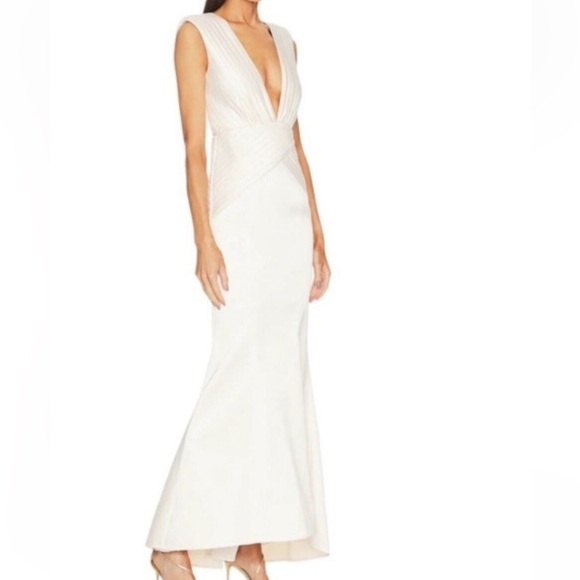 NEW Michael Costello x REVOLVE Sara Gown Dress - Picture 3 of 9
